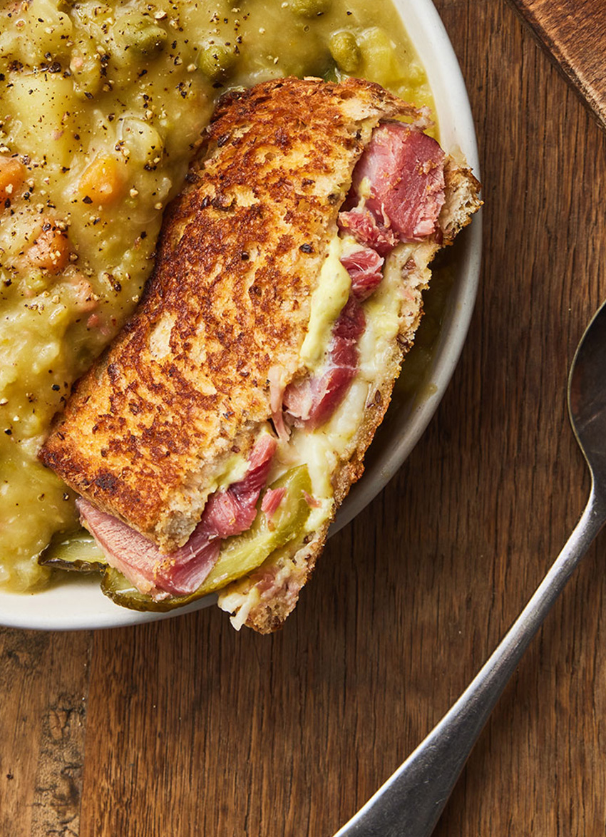 Ham Hock Toasties