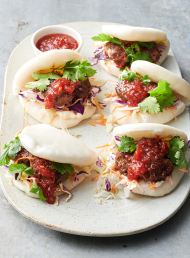 Korean Beef Burger Bao Buns