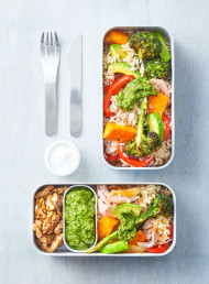 Brown Rice and Tuna Salad
