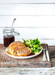 Pork, Carrot and Zucchini Sausage Rolls