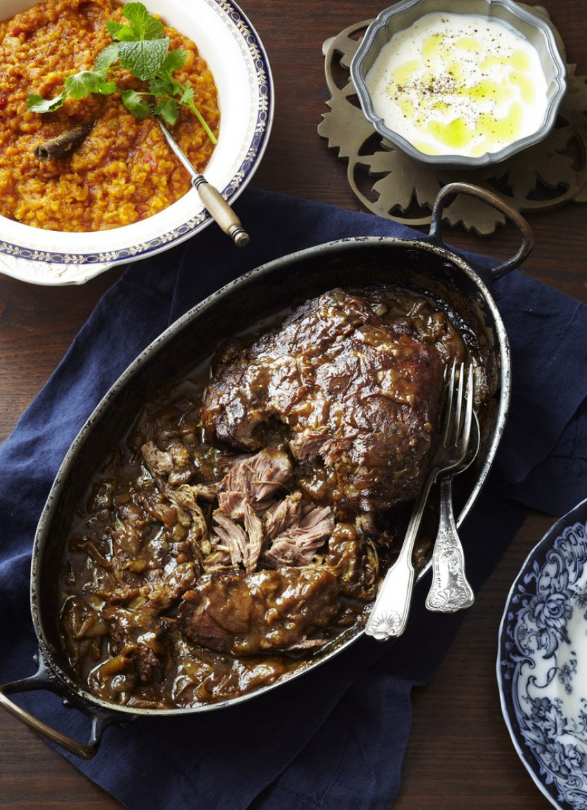 Aromatic Braised Shoulder of Lamb