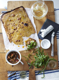 Chickpea, Cumin and Rosemary Flatbread