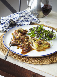 Spiced Duck Breast with Hazelnuts