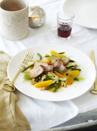 Duck and Orange Salad with Smoky Orange Dressing