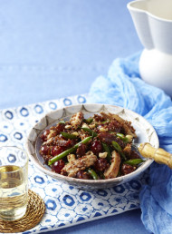 Quinoa, Chicken, Date, Red Grape and Hazelnut Salad