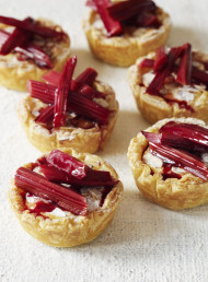 Rhubarb Maids of Honour Tarts