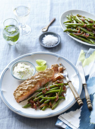 Green Beans with Mango Chutney