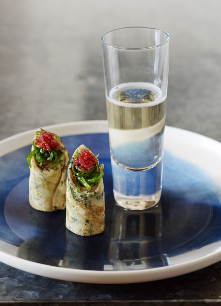 Smoked Salmon and Herb Crêpes