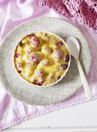 Fresh Raspberry and Brown Sugar Gratins