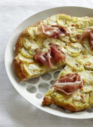 Potato, Rosemary and Mozzarella Pizza