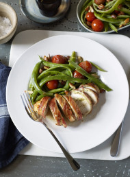 Bacon-Wrapped Chicken with Feta and Tarragon