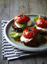 Baked Caprese Salad 