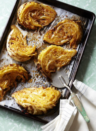 Mustard, Smoked Paprika and Lemon Roasted Cabbage Wedges