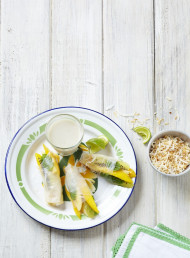 Fresh Summer Fruit Rolls