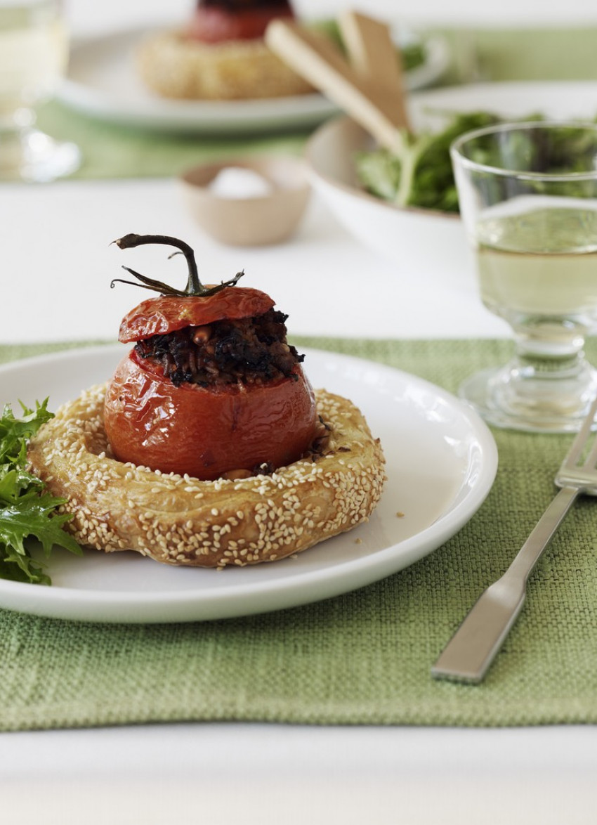 Stuffed Tomato Tarts
