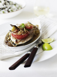 Hapuka and Tomatoes Veracruz-Style