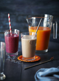 Three Breakfast Smoothies 