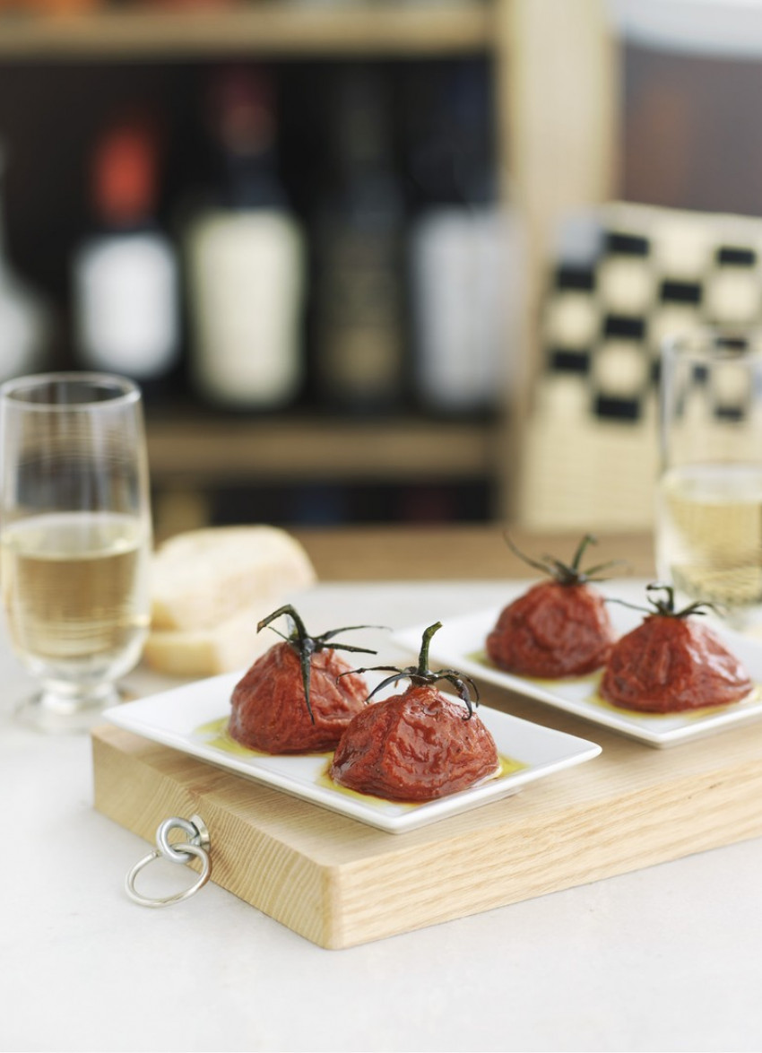 Vine Tomatoes Roasted with Sherry