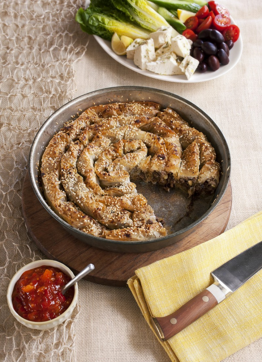 Lamb and Pine Nut Borek