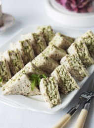 Chicken and Rocket Mayonnaise Sandwiches