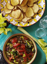 Roasted Tomato Bloody Mary Salsa