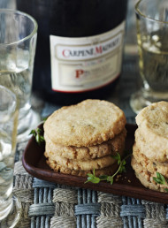 Macadamia and Blue Cheese Biscuits