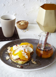 Ricotta and Orange Hotcakes
