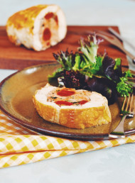 Spanish Style Chicken Galantine 