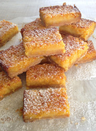 Three Citrus Shortbread Bars