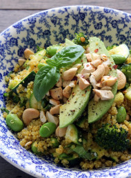 Ultimate Green Quinoa Salad