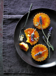 Lavender Crème Brûlée Tarts