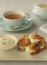 Grilled Apricot Bruschetta