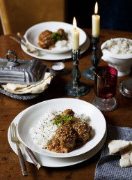 Kashmiri Chicken with Ginger and Tomatoes
