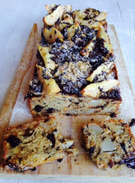 Fresh Pear, Spice and Chocolate Loaf