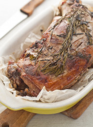 Greek Roast Leg of Lamb w/St Andrews Limes Burst