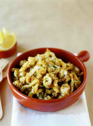 Panfried Calamari with Garlic and Herbs
