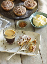 Caramel and Hazelnut Tarts