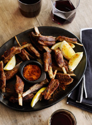 Spice-Roasted Lamb Ribs with Smoky Salt