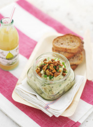 Stilton, Spiced Walnut and Celery Pâté with Toasted Walnut Bread