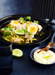 Cauliflower ‘Rice’ and Smoked Fish Kedgeree