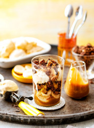 Butterscotch Banoffee Ice Cream Sundaes