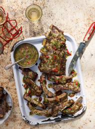 Italian Style Pork Ribs with Rosemary and Garlic