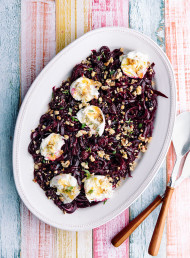 Beets, Blackberries and Burrata