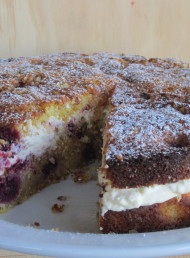 Berry, Citrus and Polenta Cake (Gluten Free)