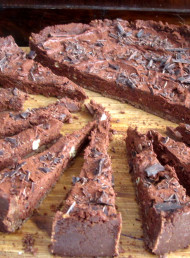 No-Bake Double Chocolate and Amaretti Tart