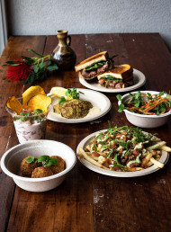 Last night's dinner: Pūhā & Pākehā