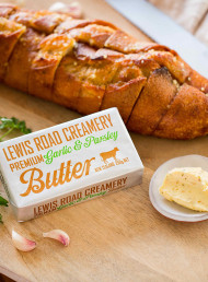 Win a supply of Lewis Road Creamery Garlic & Parsley Butter