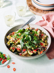 Char-Grilled Veg with Asian Dressing