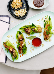 Crispy Pork and Prawn Spring Rolls