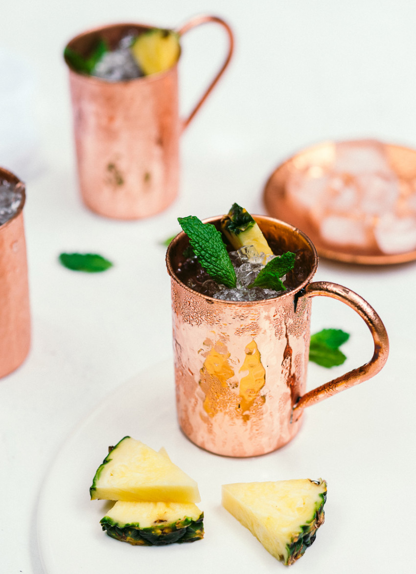 Pineapple and Ginger Mint Julep